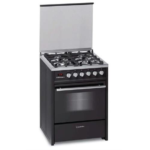 FOGÃO MEIRELES E610BL( Aço inoxidável - 4 G - Multifunções )