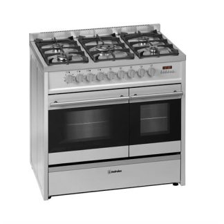 FOGÃO MEIRELES E916X/NAT( Aço inoxidável  - 5 G  - Multifunções  )
