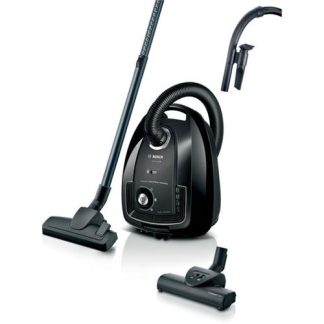 ASPIRADOR COM SACO BOSCH BGB38BA3T( 850 W - 10 metros - Preto  )