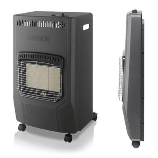 AQUECEDOR A GÁS HAEGER ULTRAWARM( 4200 W - Butano / Propano  - Preto  )