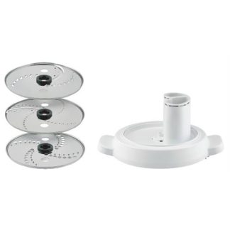 ACESSÓRIO CORTADOR E RALADOR MOULINEX XF383110 ( Branco  - 3 discos reversíveis (5 funções): corta fino e gro... )