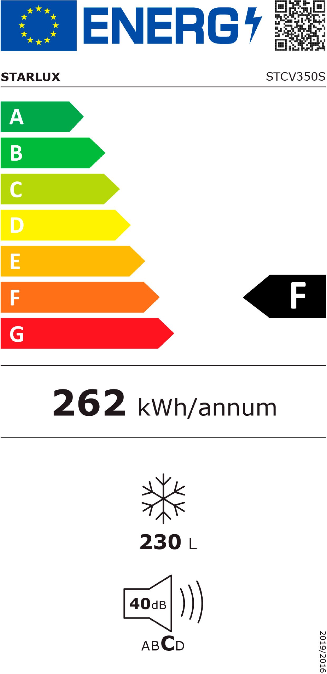 ARCA VERTICAL STARLUX STCV350S( Tradicional - Silver - 248 Litros ) - Image 2