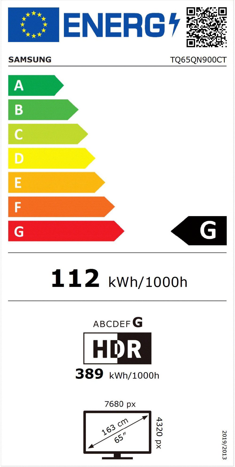 TV SAMSUNG TQ65QN900CTXXC( 65'' - 140 cm - NEO QLED UHD 8K  - Smart TV Tizen  ) - Image 2
