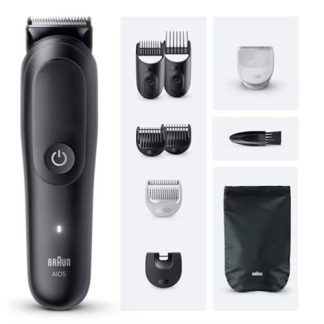 APARADOR MULTIGROOM BRAUN MGK5540( 14  - 120 minutos  - Recarregável  )