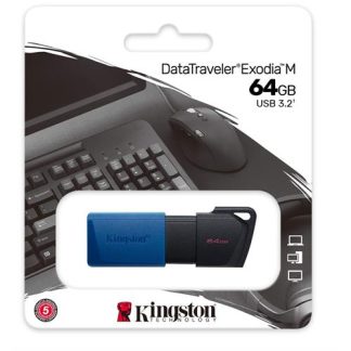 PEN USB KINGSTON DTXM/64GB( 64 GB  - Azul  - USB 3.2  )