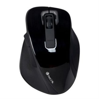 RATO NGS RATO BOWBLACK( USB  - Preto  - Sensor ótico - Resolução: 1600 DPI - 5 botões + Scroll - Nano receptor: 2,4 GHz  )