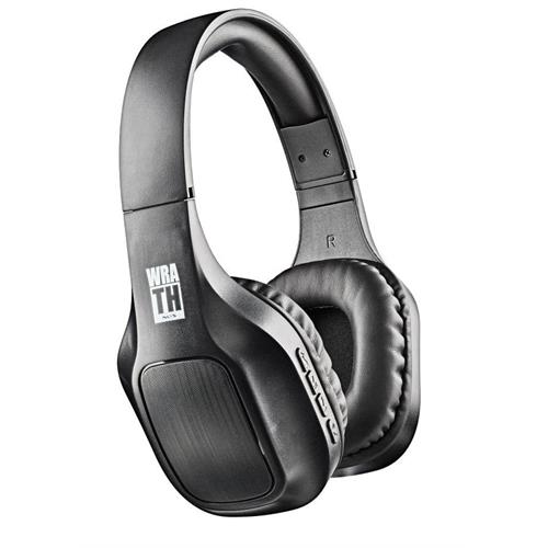AUSCULTADORES + MICROFONE BLUETOOTH NGS ARTICA WRATH PRETO ( Bluetooth 5.1 - Preto - Atenda ou faça chamadas sem retira... )