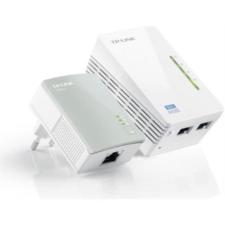 POWERLINE TP-LINK TL-WPA4220 AV600+ N300 ( 3 x Ethernet  - Branco  - O botão Wi-Fi Clone simplifica a c... )