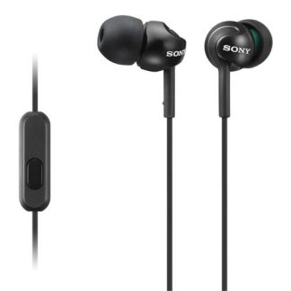 AUSCULTADORES COM FIO SONY MDREX15APB ( Smartphone  - Preto  - Auriculares em silicone com ajuste se... )