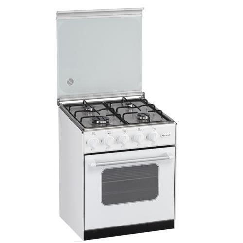 FOGÃO GRALUX FQ4201/2BR( Aço inoxidável - 4 G - Gás )