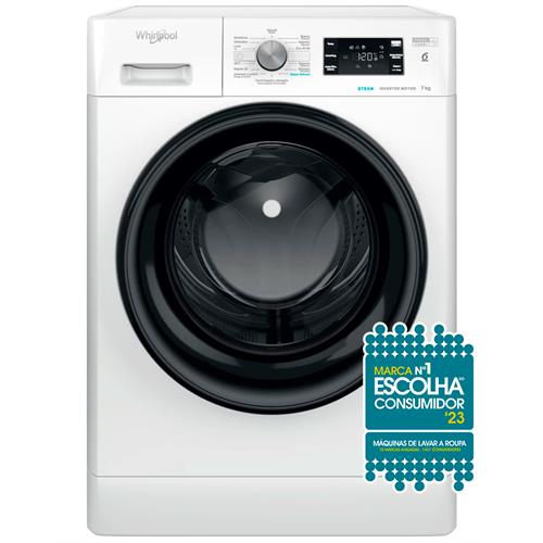 MÁQUINA DE LAVAR ROUPA WHIRLPOOL FFB7259BVPT( 1200 rpm - 7 Kg - Branco )