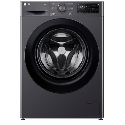 MÁQUINA DE LAVAR ROUPA LG F4WR359S6M( 1400 rpm - 9 Kg - Preto )
