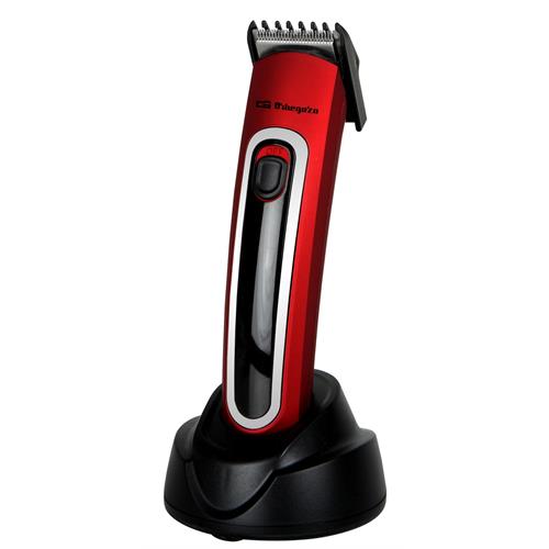 APARADOR DE CABELO E BARBA ORBEGOZO CTP1820( 5 - Recarregável - Vermelho / preto )