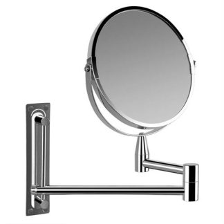 ESPELHO COSMÉTICO ORBEGOZO ESP4000 ( Cromado  - Espelho orientável - Diâmetro: 17 cm - Dupla face... )