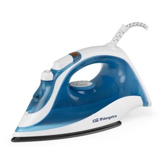FERRO A VAPOR ORBEGOZO SV2025( 2000 W - Antiaderente  - Azul  )