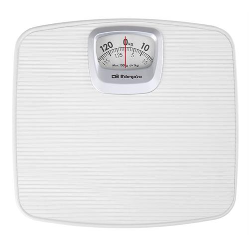 BALANÇA DE CASA DE BANHO ORBEGOZO PB 2011( 130 Kg - 1 kg - Mecânica )