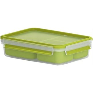 CAIXA PARA SNACK TEFAL K3100412 ( 1,2 Litros - Verde  - Sistema de abertura / fecho: Clip&Clos... )