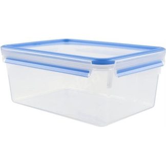 CAIXA HERMÉTICA TEFAL K3022012 ( 3,7 Litros - Plástico / Azul  - Sistema de fecho Clip & Clos... )