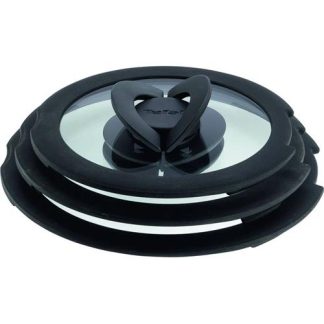 SET 3 TAMPAS VIDRO TEFAL L9849132( 16 / 18 / 20 cm - Vidro  - Tampas de vidro  )