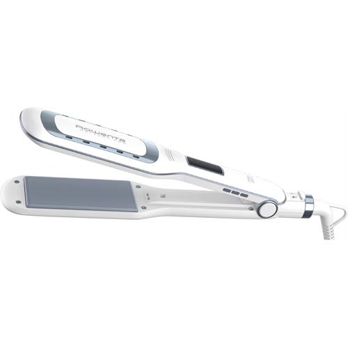 ALISADOR DE CABELO ROWENTA SF5010F0 ( Branco / Cinza - Ecrã LCD - Temperatura regulável: 130ºC a ... )