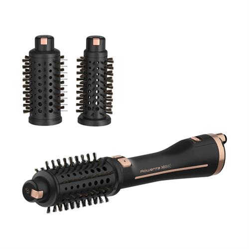ESCOVA ROWENTA ROTATIVA CF9625FO ( Preto / Dourado - Funções: secar e estilizar - Fluxo de ar ... )