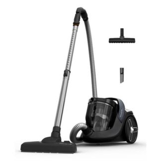 ASPIRADOR SEM SACO ROWENTA RO7C36EA( 500 W - 2,5 L  - Preto / Azul  )