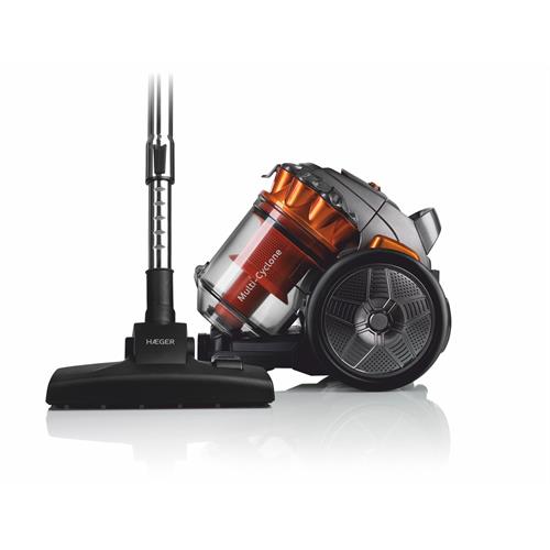 ASPIRADOR SEM SACO HAEGER MAXCYCLON( 700 W - 3 L - Silver / Laranja )
