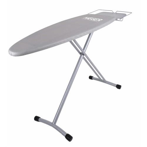 TÁBUA DE ENGOMAR HAEGER HOMESTRONGPRO ( Cinza  - Plataforma com estrutura em rede metálica: 124 x 40... )