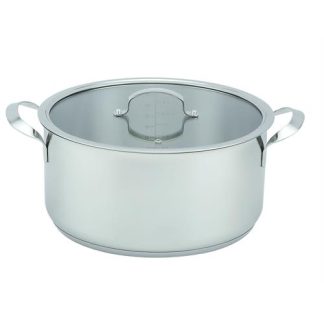 PANELA HAEGER -HAEGERINOXPOT28H( 28 cm - 8,3 Litros - Inox  )