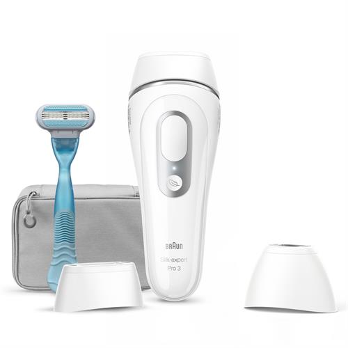 DEPILADORA BRAUN PL3121 ( Corrente  - Branco / Prateado  - Tecnologia de luz pulsada i... )