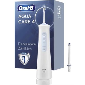 IRRIGADOR ORAL-B AQUA CARE 4 ( Recarregável  - Branco  - Tecnologia Oxyjet: a água enriquec... )