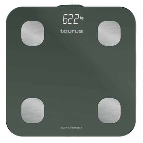 BALANÇA DE CASA DE BANHO TAURUS INCEPTION CONNECT( 180 Kg - Digital - Cinzento )