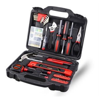 MALA FERRAMENTAS CASALS HH145 ( Preto / Vermelho  - 11 chaves Allen - Alicate - Fita de 3 me... )