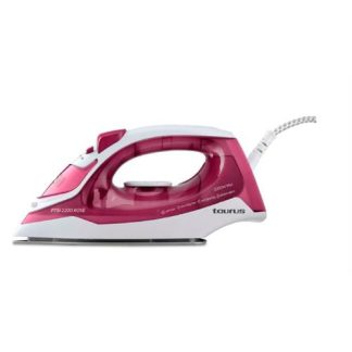 FERRO A VAPOR TAURUS PTSI2200( 2200 W - 110 gr./min. - Rosa / Branco  )