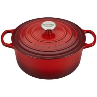 PANELA LE CREUSET FERRO FUNDIDO 26CM. CEREZA( 26 cm - Ferro fundido esmaltado  - 5,3 Litros )