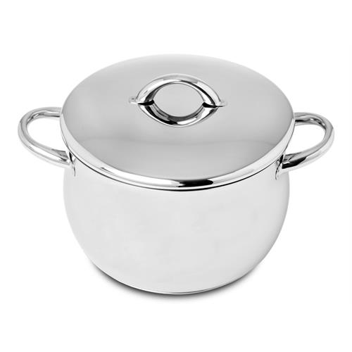 PANELA SILAMPOS 122306626( 26 cm - 8,1 Litros - Aço inoxidável (acabamento polido) )