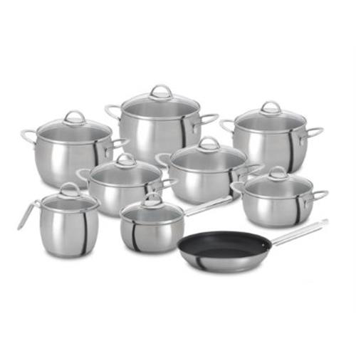 TREM DE COZINHA VIEL OCEANUS ( Aço inoxidável (acabamento satinado) - Composto por: - Caça... )