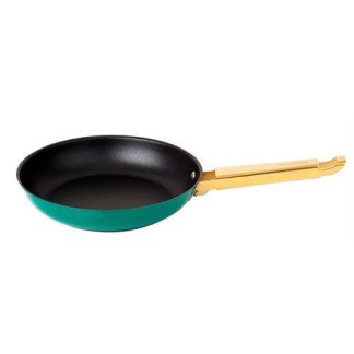 FRIGIDEIRA SILAMPOS HERITAGE - 63C12NGO5620V ( 20 cm - Verde  - Tecnologia Impact Disc Plus - Cabo em doura... )