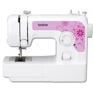 MÁQUINA DE COSTURA BROTHER J17S ( 17  - Branco  - Braço livre - Caseado automático em 4 passos... )