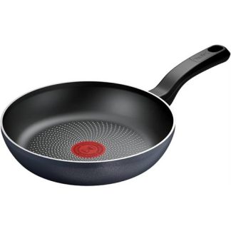 FRIGIDEIRA TEFAL H0560442( 24 cm - Interior antiaderente Titanium - Exterior antiaderente  - Preto  )