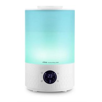 HUMIDIFICADOR UFESA AROMA MISTY ( 2,8 L  - Branco  - Painel de controlo tátil - Humidificador ... )