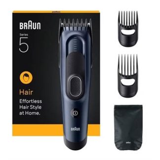 APARADOR CABELO BRAUN HC5550( 17  - 50 minutos  - Recarregável  )