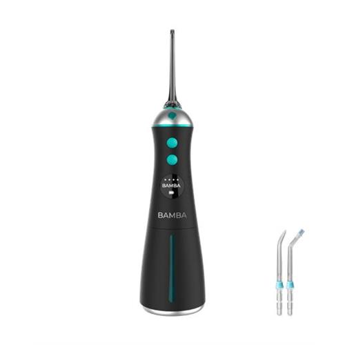 IRRIGADOR CECOTEC BAMBA TOOTHCARE 1100 JET LIBERTY ( Recarregável - Preto - Ecrã LED - Irrigador dentário portá... )