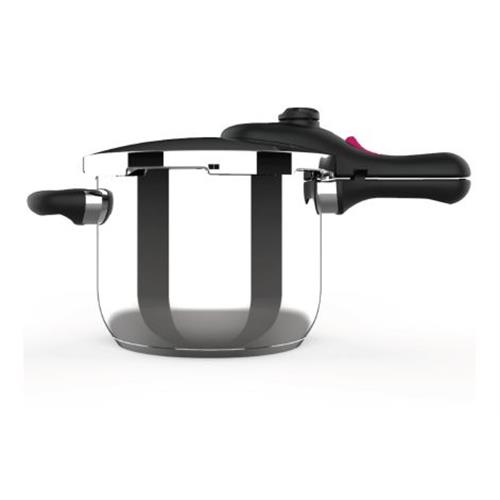 PANELA DE PRESSÃO TAURUS MOMENTS RAPID 6L ( 6 Litros - Inox - Válvula de 2 posições - Cocção baixa e al... )