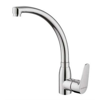 TORNEIRA MISTURADORA INFINITON CAPEL ACH341 ( 34,3 cm - Cromado  - Cano alto - Cano giratório de 360º para... )