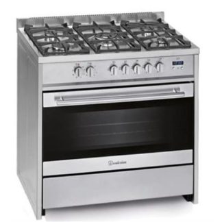 FOGÃO MEIRELES M910X( Aço inoxidável  - 5 G  - Gás ventilado  )