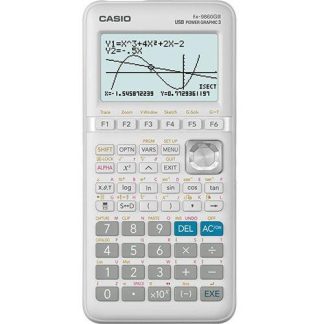 CALCULADORA CASIO CIENTIFICA FX9860GIII ( Branco  - Visor: 8 linhas e 21 posições - Luz de fundo - Mem... )