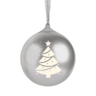 COLUNA PORTATIL BIGBEN XMASBALLSILV