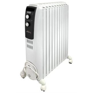AQUECEDOR A ÓLEO DELONGHI TRD41025( 2500 W - 10  - Branco / silver  )