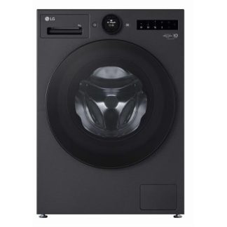 MÁQUINA DE LAVAR ROUPA LG F4X7009TBB( 1400 rpm - 9 Kg - Matte Black  )